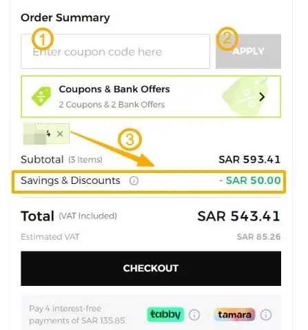 Namshi Coupon - How To Use The Discount Code