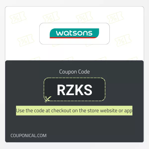  Watsons discount code