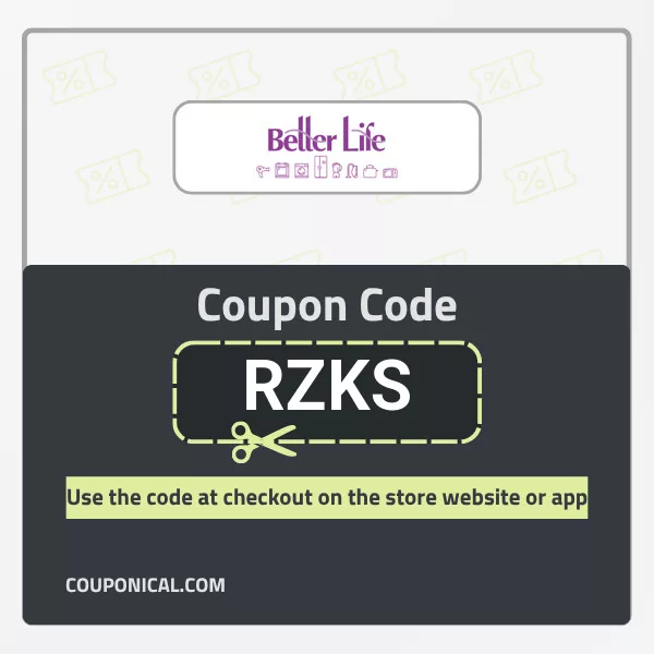  Better Life discount code