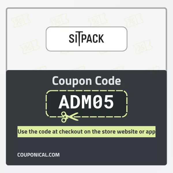  SITPACK discount code